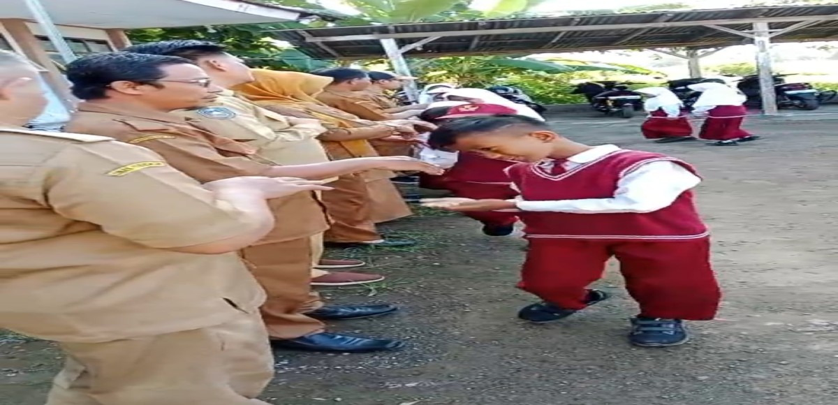 halal bihalal SDN 1 Bantal