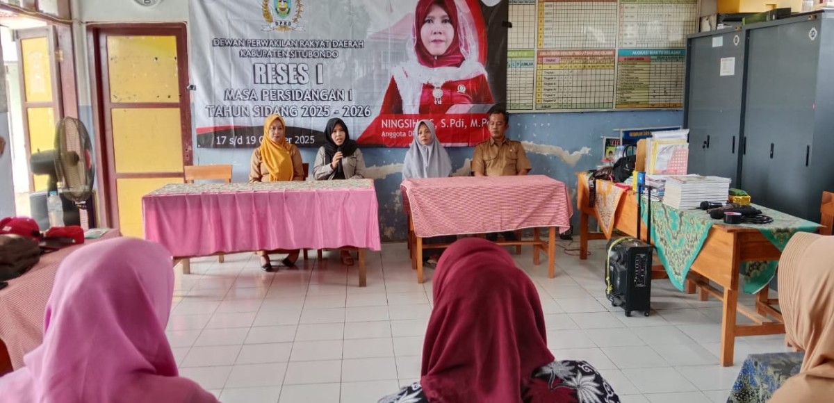 Rapat Bersama DPR situbondo UNtuk Kemajuan SDN 1 Bantal Kedepannya