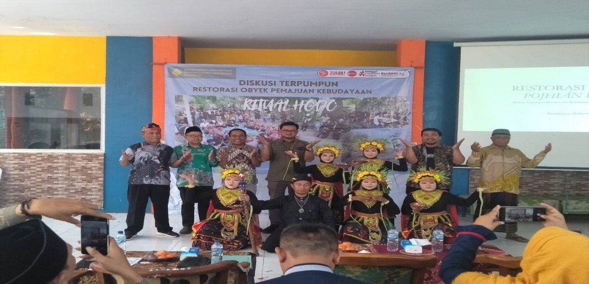 Diskusi Obyek Pemajuan Kebudayaan di Desa Bantal