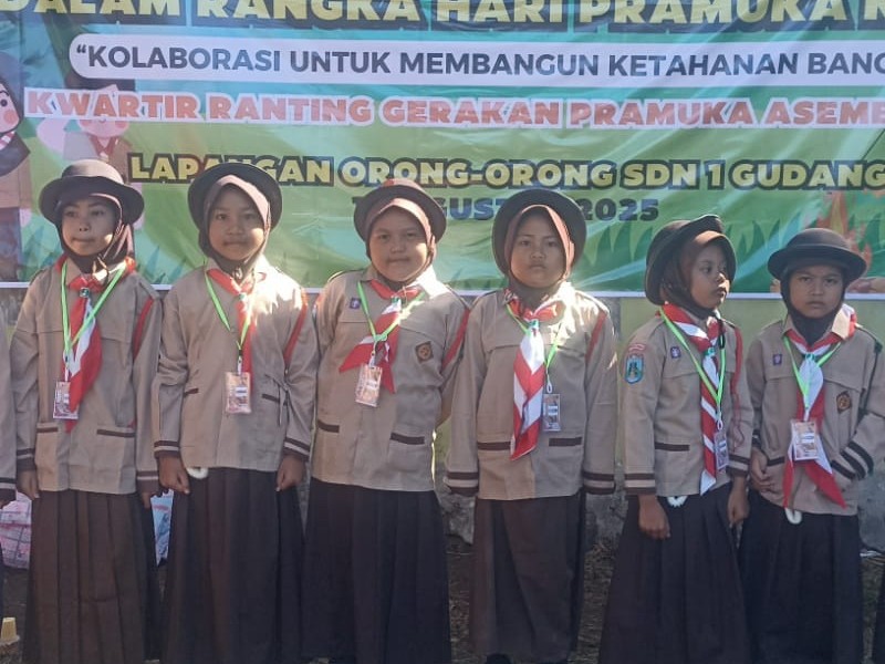Kegiatan Pesta Siaga di SDN 1 Gudang