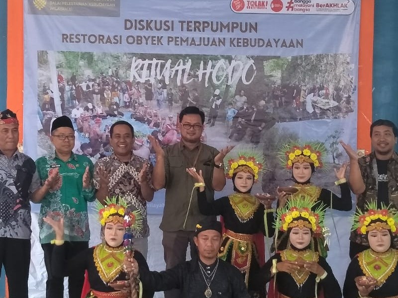 Diskusi Obyek Pemajuan Kebudayaan di Desa Bantal