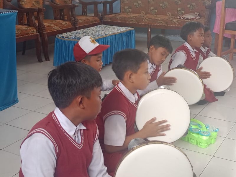 Latihan Hadrah untuk lomba Aqoid 50